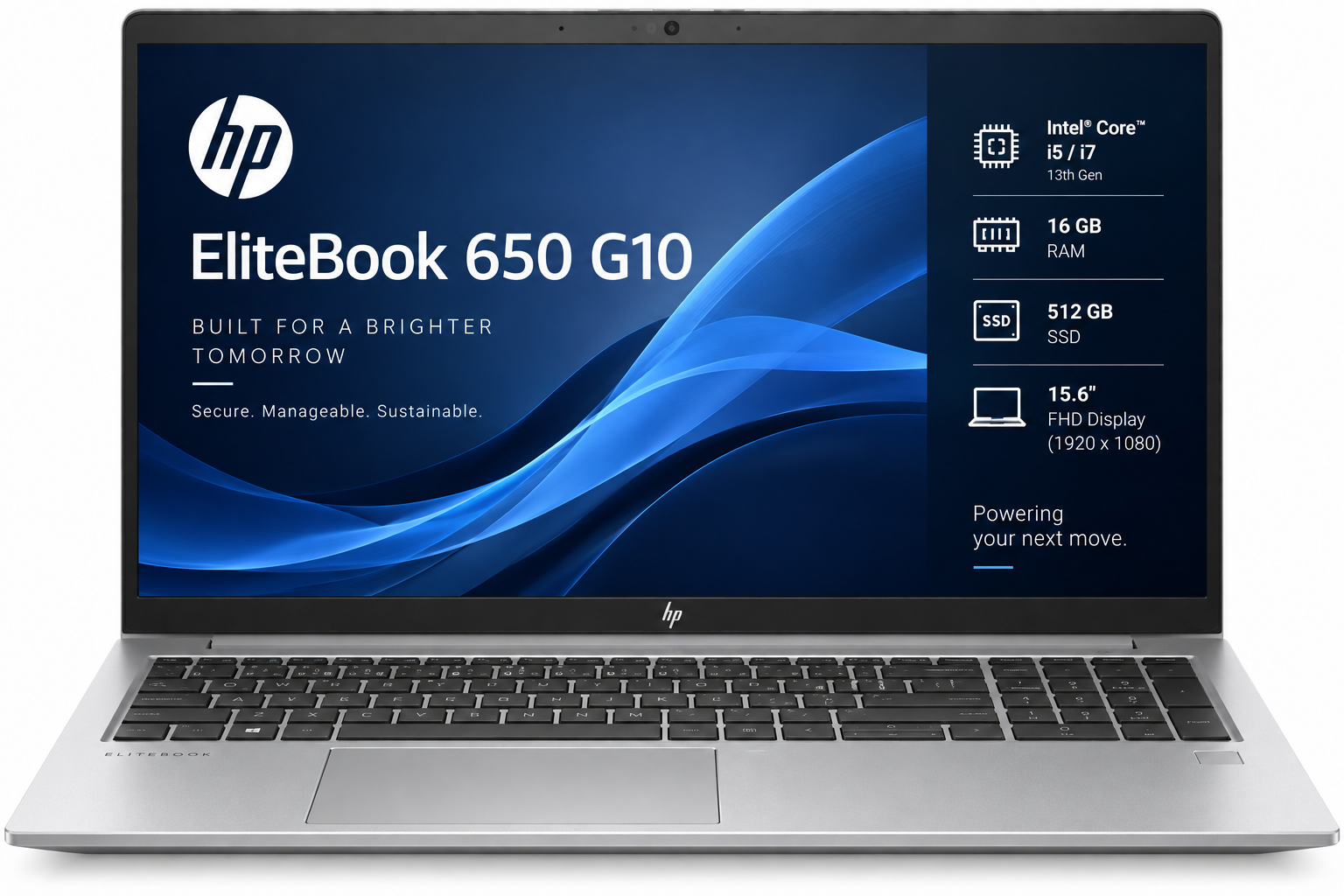 HP EliteBook 650 G10 15.6 | i5/i7 13th | 16GB 512SSD