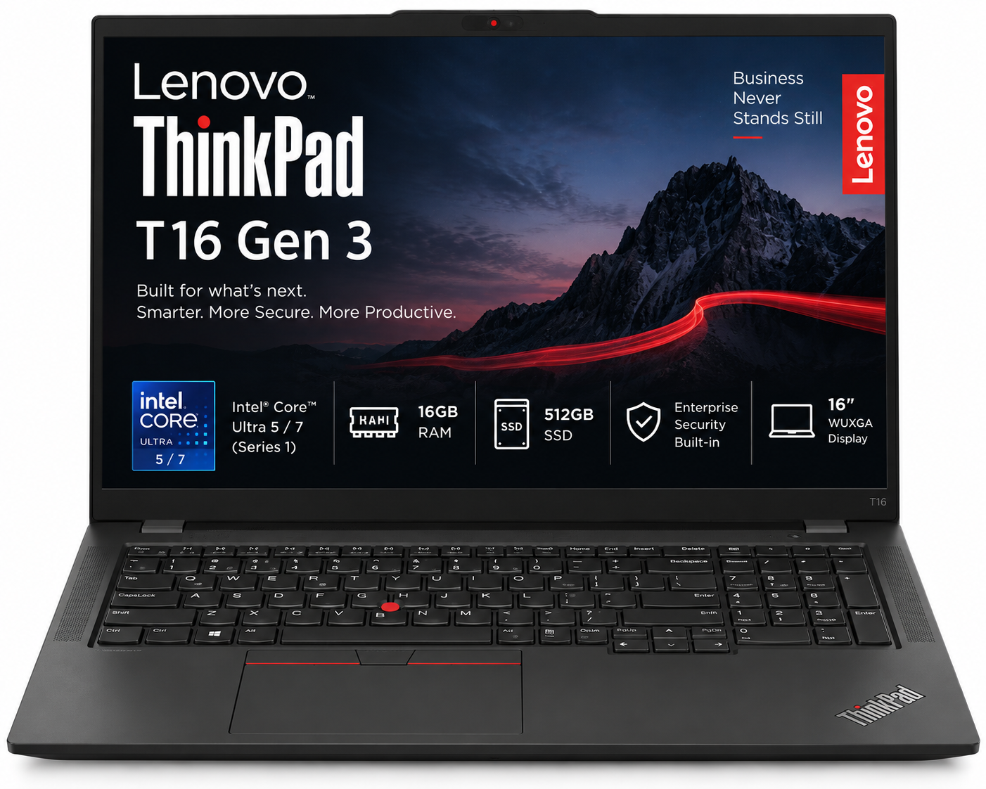 Lenovo ThinkPad T16 Gen 3 | Ultra 5/7 | 16GB 512SSD